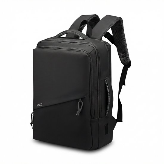 Volkano Handbagage Tas 40 x 30 x 20 - Rugzak - Underseater - 20 liter - Dames & Heren - Transavia, Ryanair, Wizz Air, EasyJet, TUI - Zwart