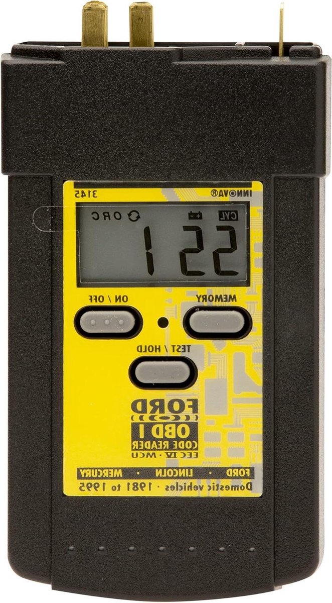 OBD1 Code Lezer - Diagnose Hulpmiddel - Motor Fouten Lezen - Digitaal Display - 25 cm - Zwart