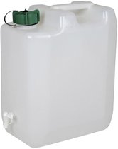 EDA - Jerrycan - Met kraan - 35 Liter - Jerrycan voor water - Wit