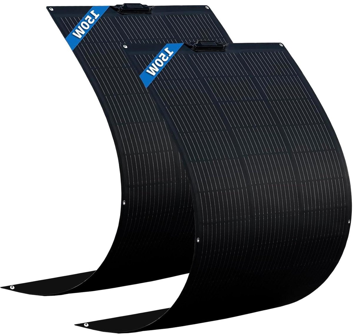 Flexibele Zonnemodule - Zonnepaneel Set - Energie Opwekken - Hoge Conversie Efficiëntie - 300 Watt - Zwart
