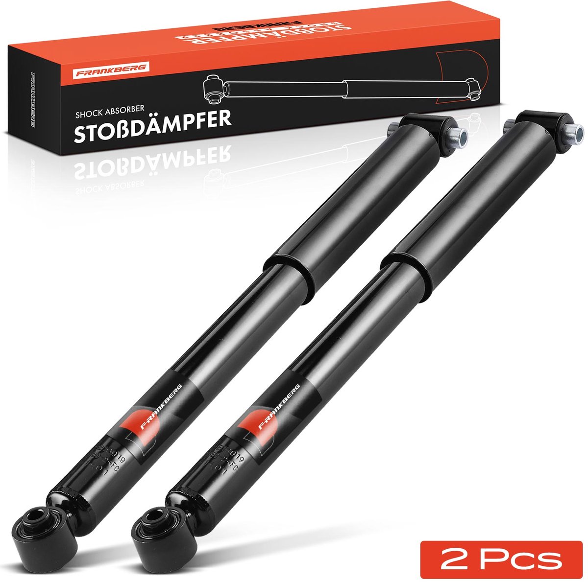 Frankberg 2x Demper Achteras voor FORD