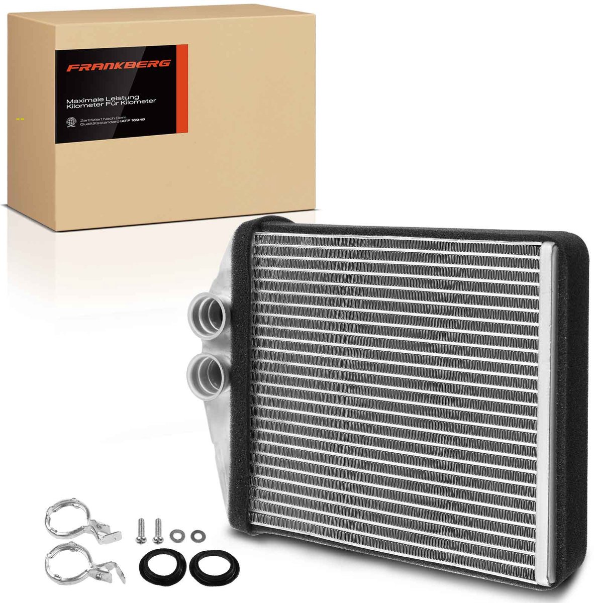 Frankberg 1x warmtewisselaar interieurverwarming voor Opel