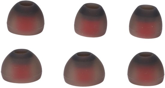 Store_8 - Siliconen Oordopjes - Vervangende Oordopjes - Comfortabel en Ruisonderdrukkend - 6 Stuks - Geschikt voor In-Ear Hoofdtelefoons - Maten L,...