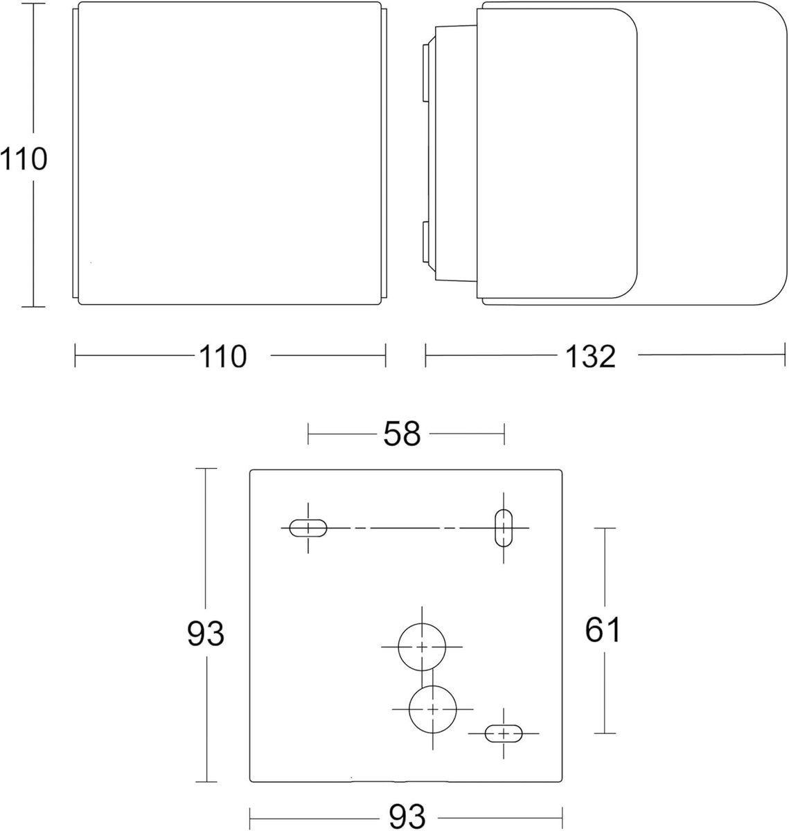 Steinel Lampe d'extérieur à détecteur L 835 LED iHF argent