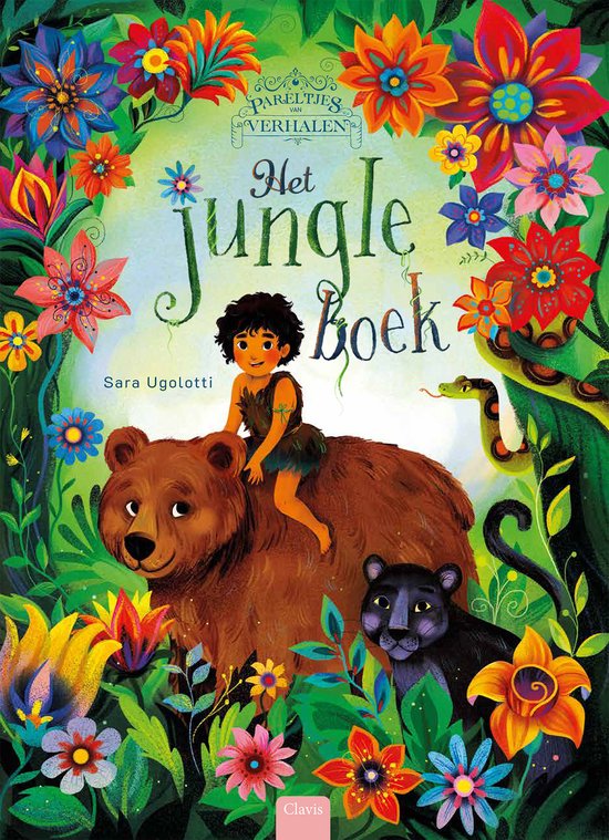 Pareltjes van verhalen - Het jungleboek - cover