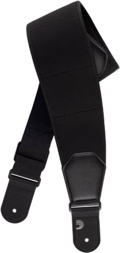 D'Addario 35CFT00 Comfort Neoprene Guitar Strap 3.5 inch