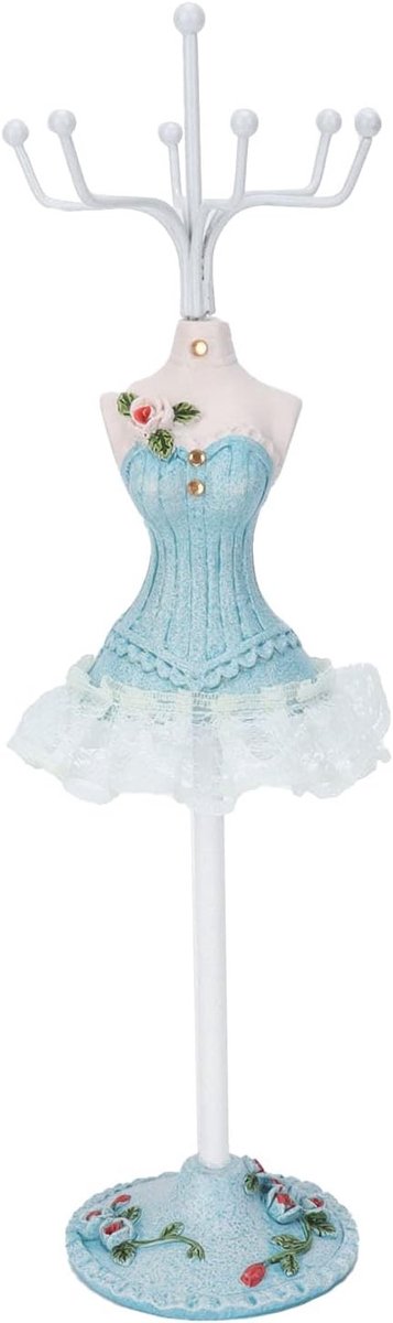 Elegante Mannequin Sieradenstandaard voor Oorbellen, Kettingen en Ringen - Decoratieve Sieradenhouder van Hars voor Thuis en Winkels