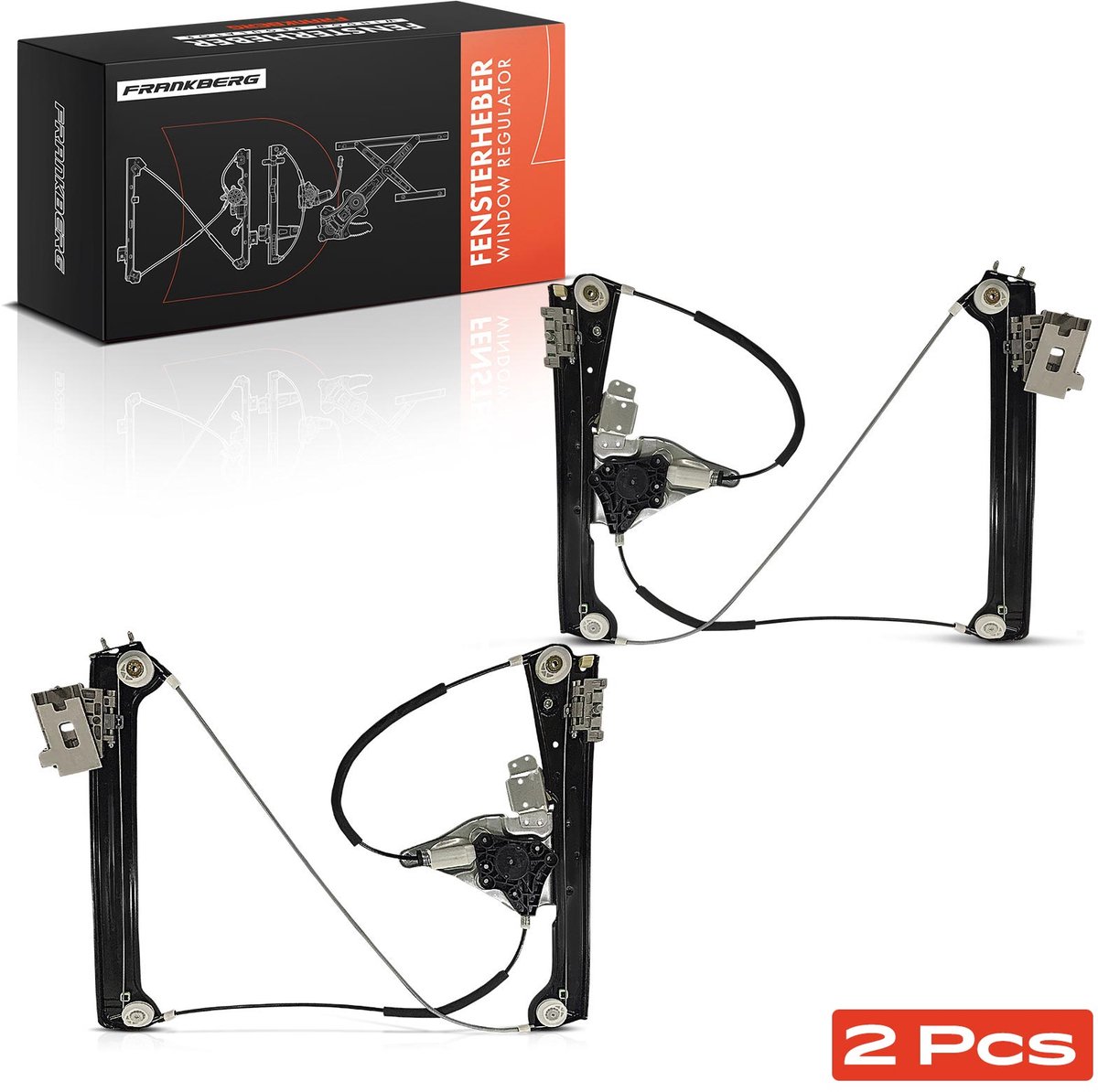 Frankberg 2x Raambediening Voor voor BMW 6er Cabrio E64 E63
