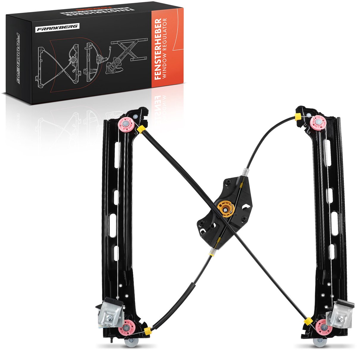 Frankberg 1x Raamhebbor Achter Rechts voor Seat Alhambra 710 711 VW
