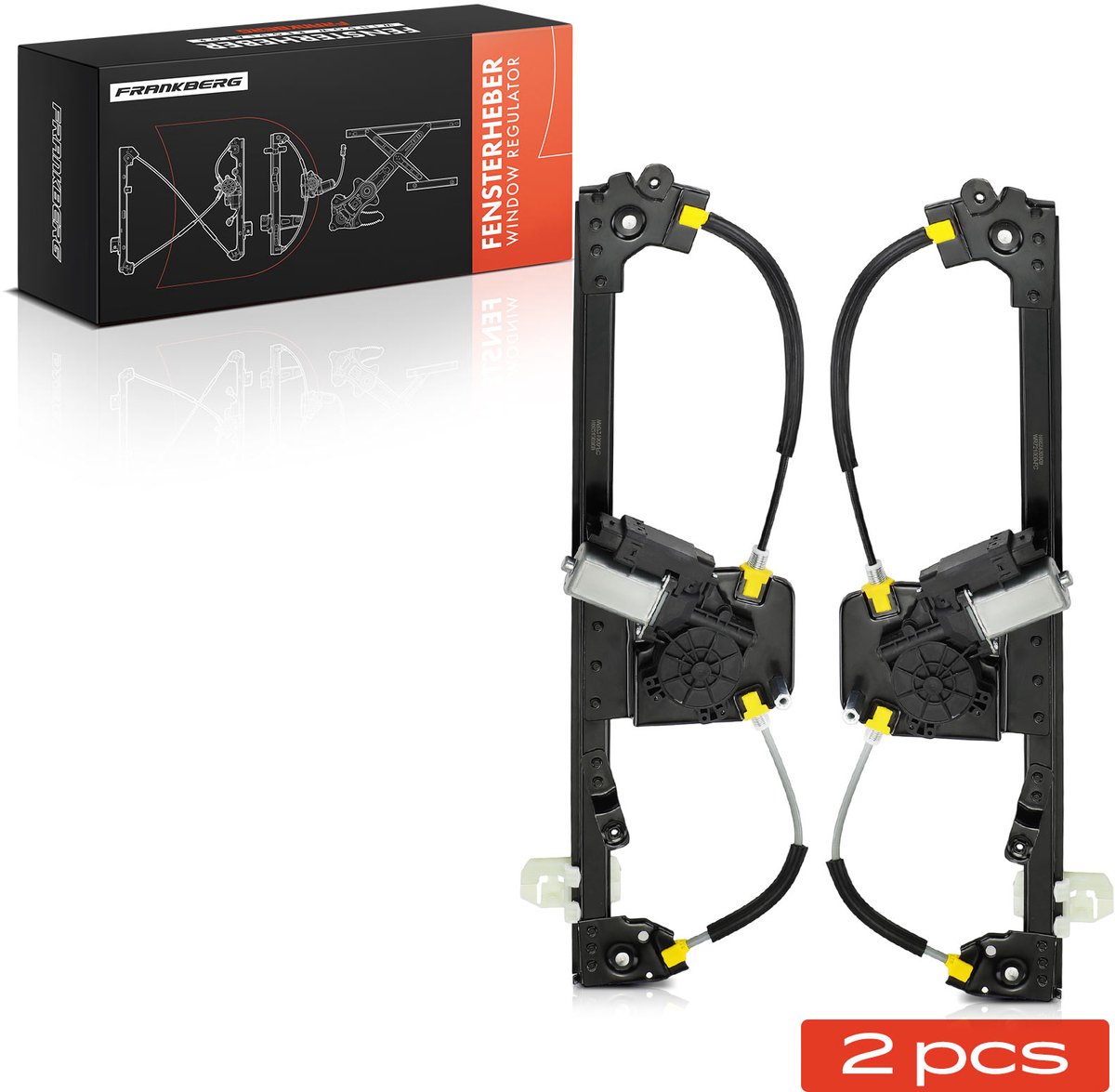 Frankberg 2x Raambediening Voor voor Renault Grand Scénic 2 MPV