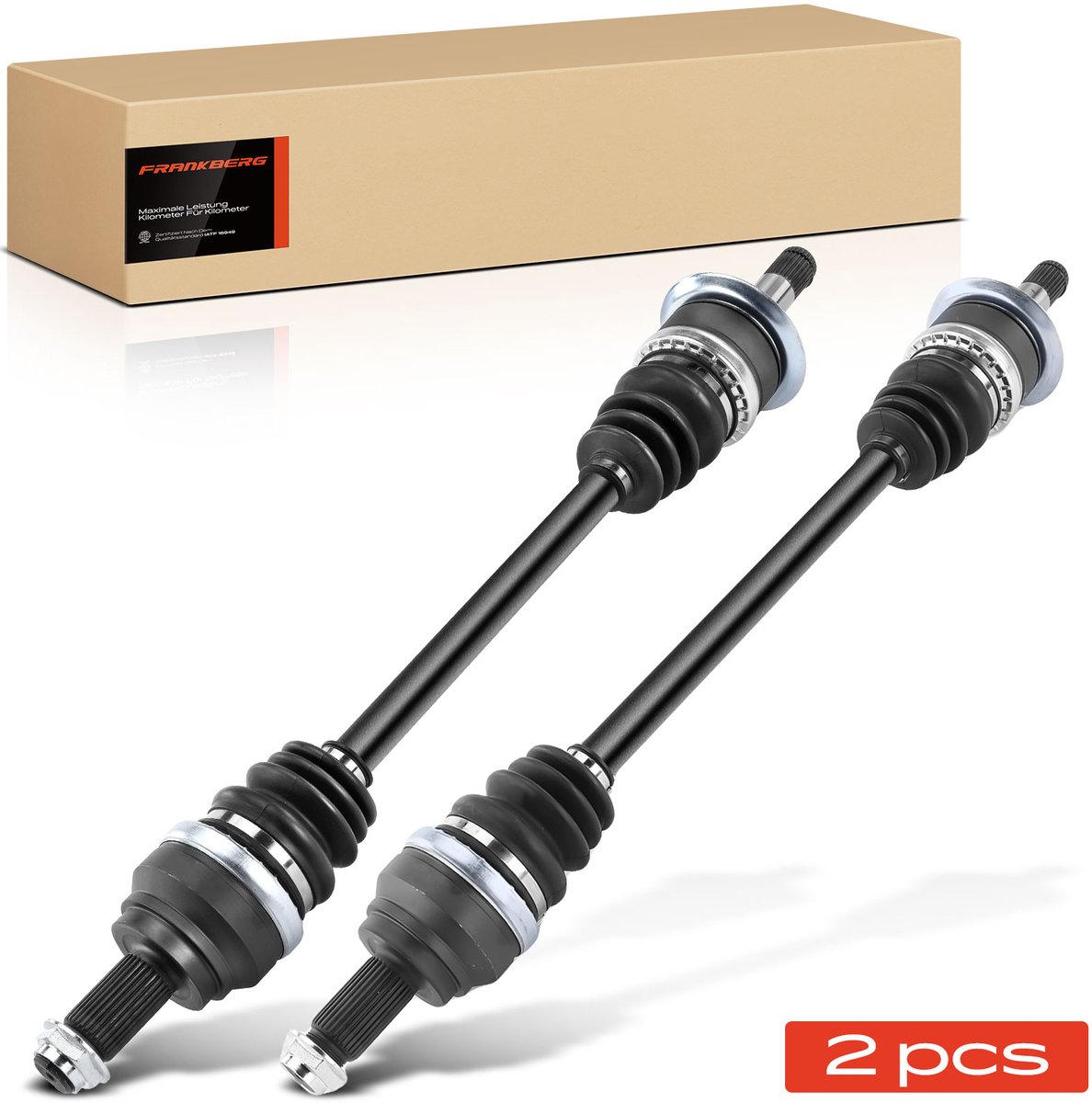 Frankberg 2x Aandrijfas Achteras voor BMW 5er Touring F10 F11