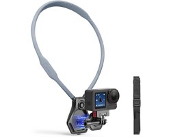Core® Bodycam met Harnas - Bodycam Camera - Bodycam - Handenvrij POV voor GoPro Hero 13/Insta360 - voor First-Person VLOG- Grijs/ Zwart- 33cm x 21cm x 4cm; 239 g