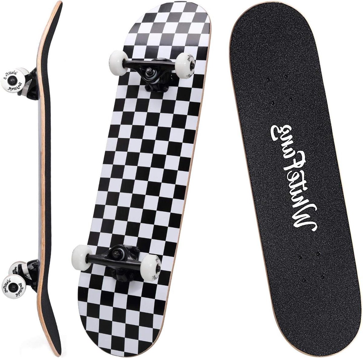 Compleet Skateboard Beginners Skateboard Outdoor Entertainment 7-laags Canadees esdoorn 31 x 788 Inch Niet gespecificeerd