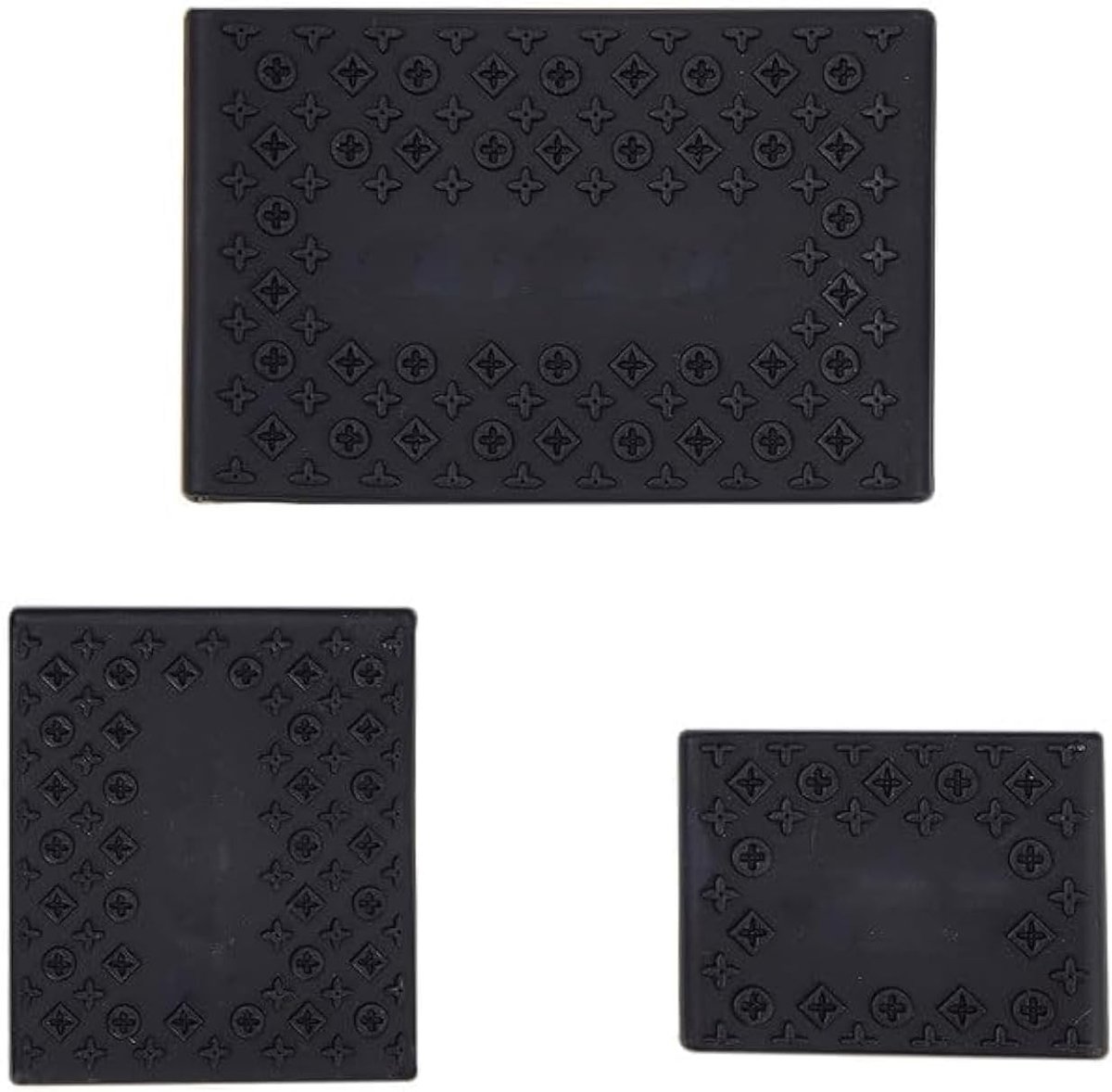 3 Pcs Black Non Slip Clipper Grip Professionele Haarclips voor Mannen Vrouwen - Warmtebestendige Haarverzorging - Haarknipaccessoires voor Haarclippers