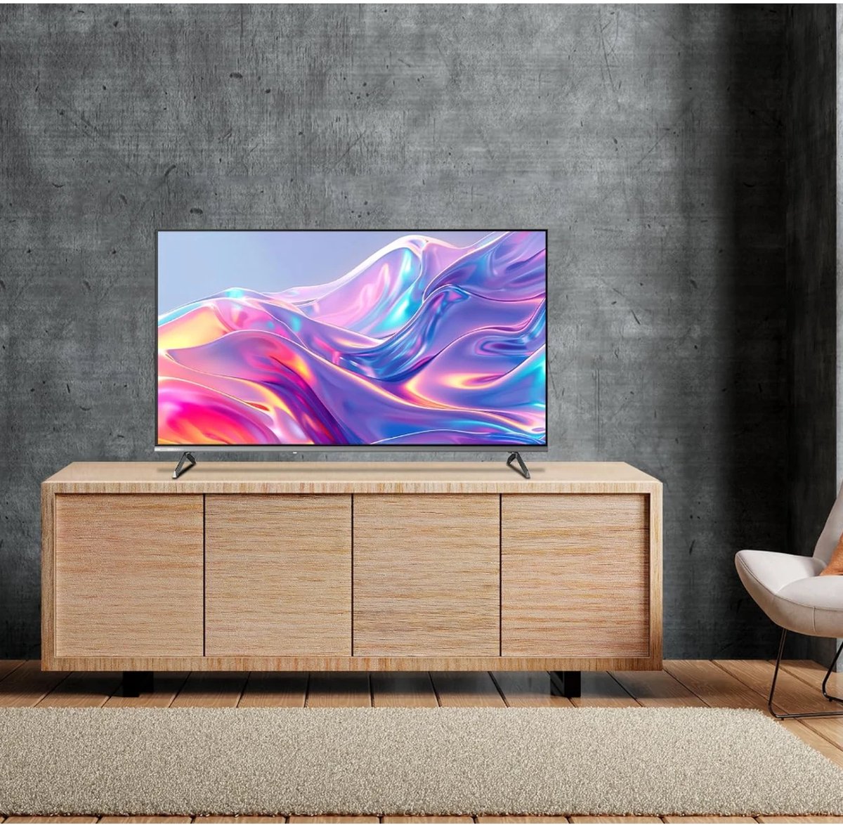 CHiQ 55QA10 – 55 inch 4K QLED Smart TV – Google TV – HDR10 – Dolby Audio – WiFi & Bluetooth – 140 cm