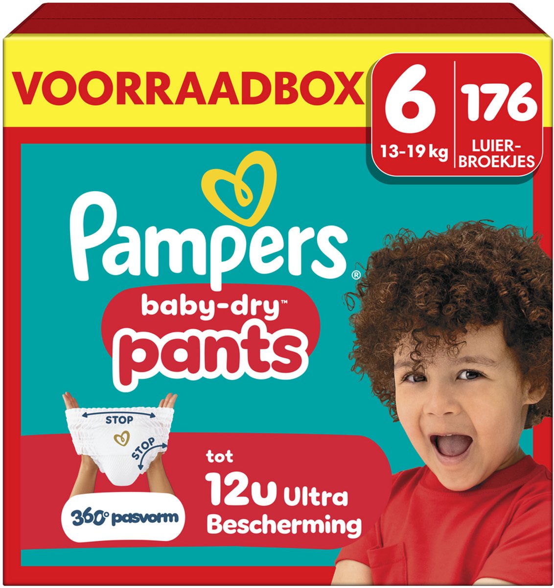 Pampers Baby-Dry Pants Voorraadbox maat 6