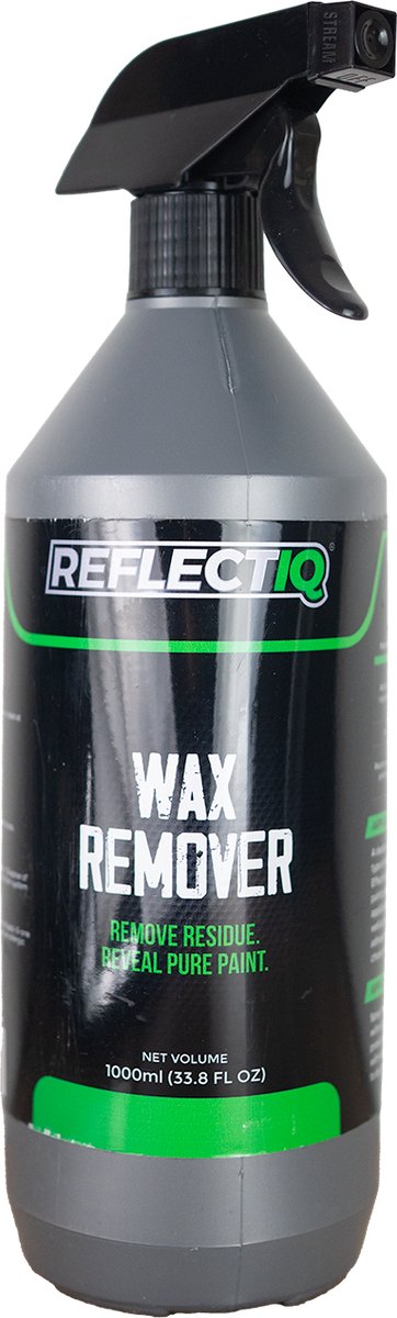 ReflectIQ Wax Remover pH 10 – 1000 ml – Verwijdert Alle Waxlagen – Voorbereiding voor Ceramic Coating & Sealant – Professionele Lakreiniger
