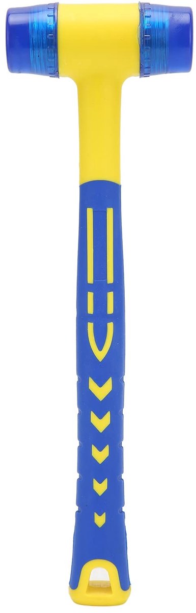 Dailygoods- Hamer Schokabsorberend - Rubber Hamer - Ergonomisch Ontwerp - Duurzaam - Comfortabele Grip - Voor Houtbewerking