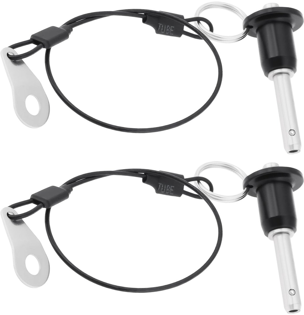 Dailygoods - Set van 2 RVS Quick Release Pins met Handvat