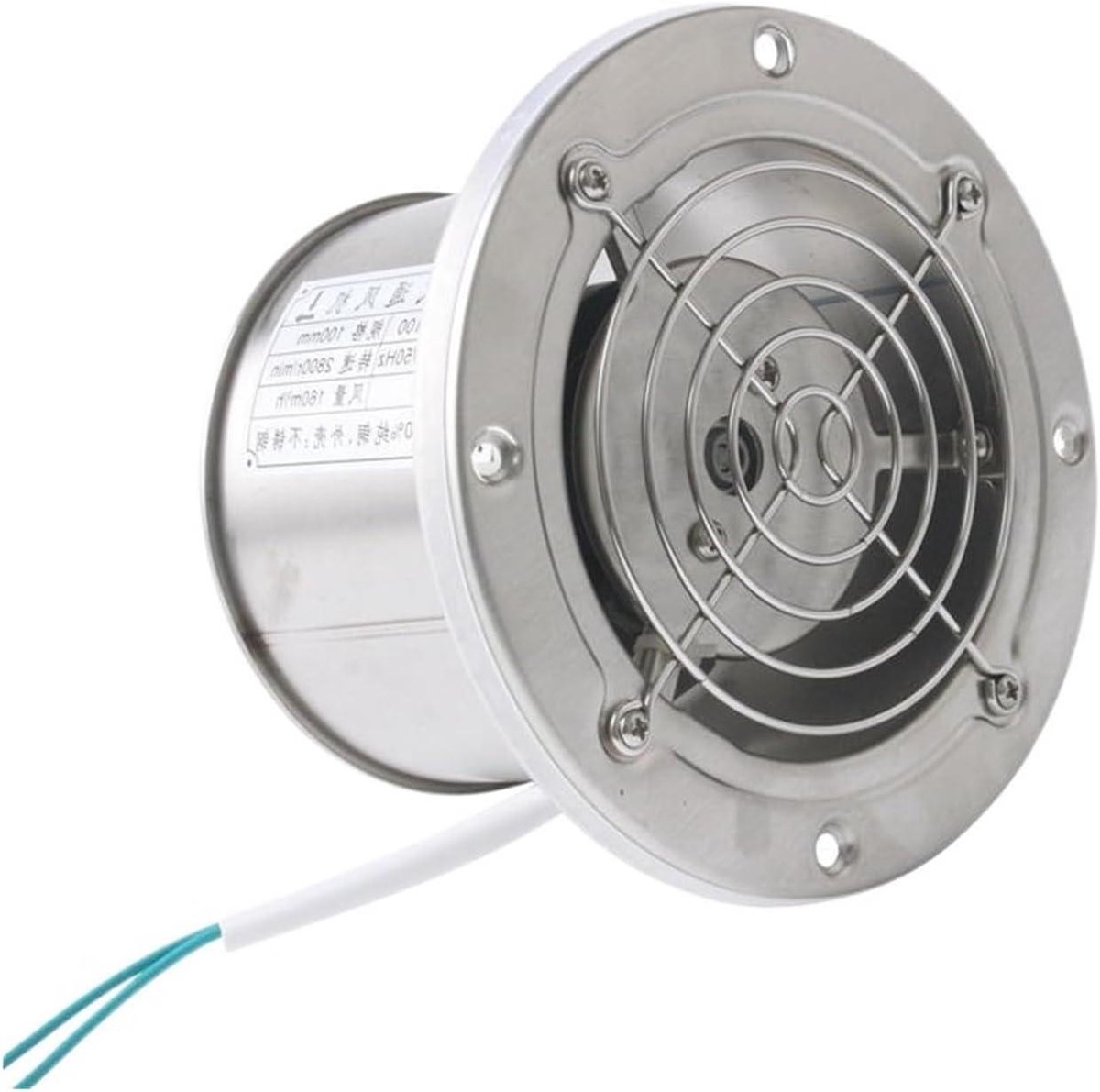 Afzuigventilator Badkamer - Inline Ventilator - Lucht Zuiveren - Zuiver Koper Motor - 4 In