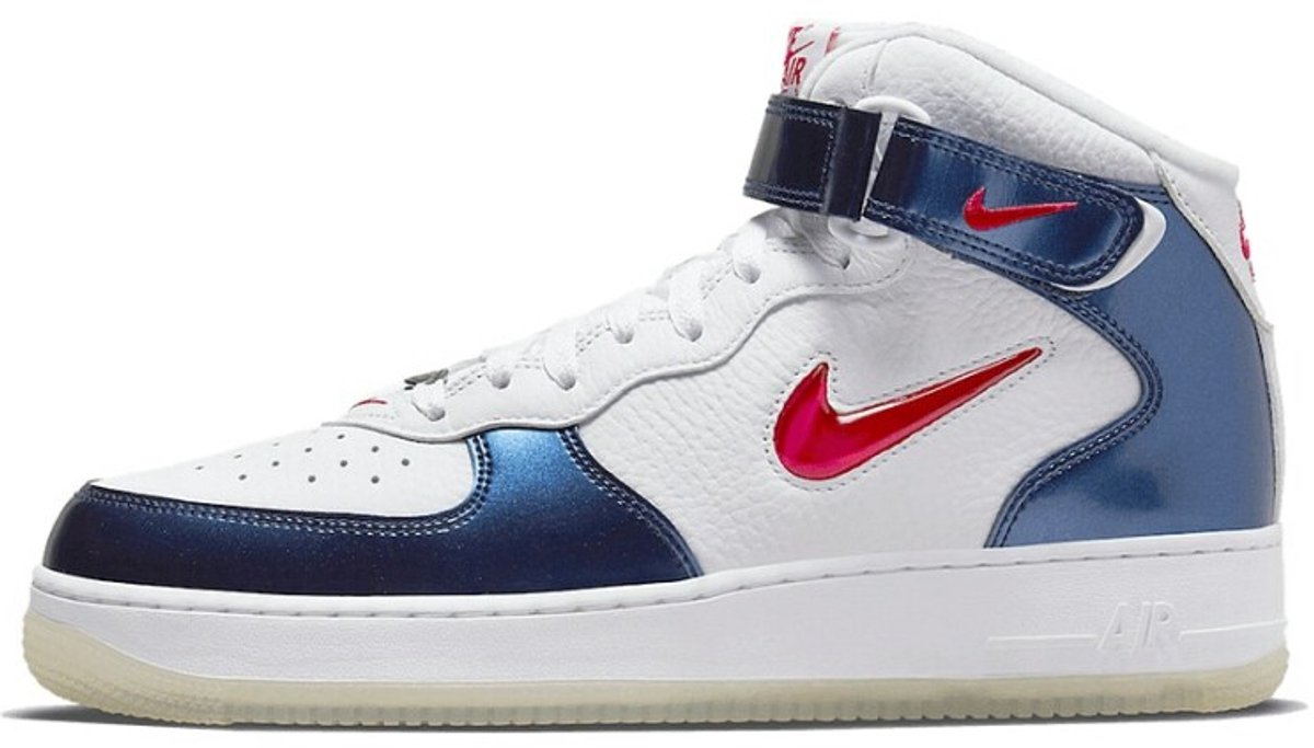 Nike Nike Air force 1 mid QS Sneakers Unisex Wit