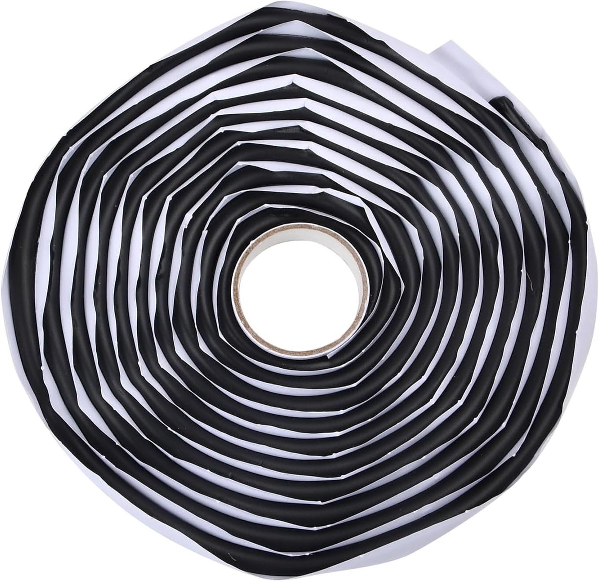 Butylrond cord zwart 9 mm - zelfklevend butylrubber - waterdicht - ideaal voor autoruiten - ShopVlot