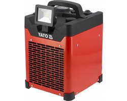 YATO Elektrische Werkplaatskachel - 3.3kW - 35m² - Regelbare Thermostaat & 3 Standen -…