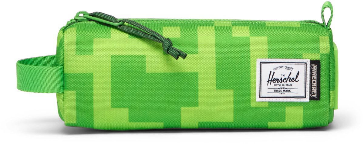 Herschel Minecraft settlement pencil case little - creeper