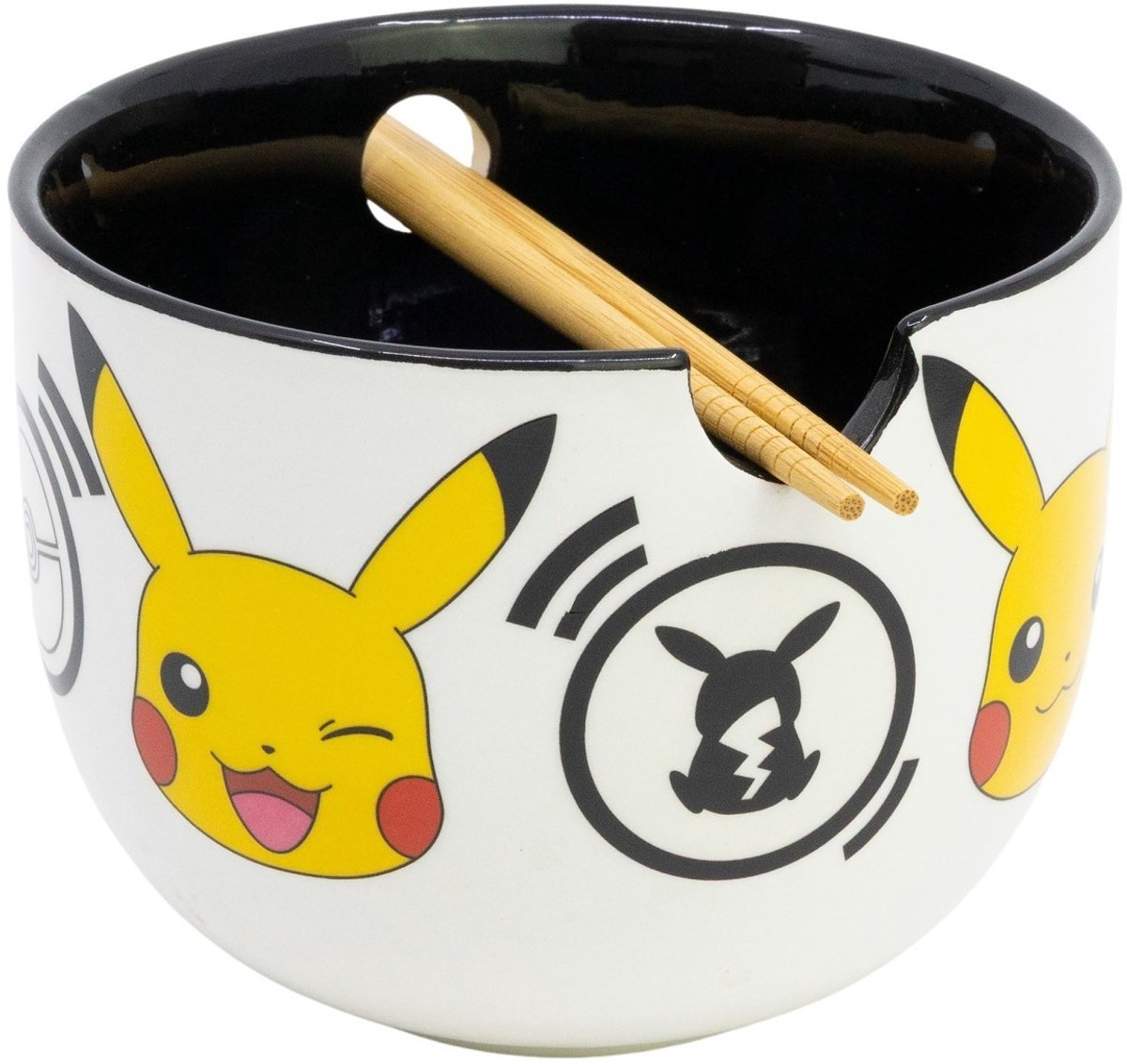 Pokémon - Ramen Kom Met Eetstokjes - Pikachu