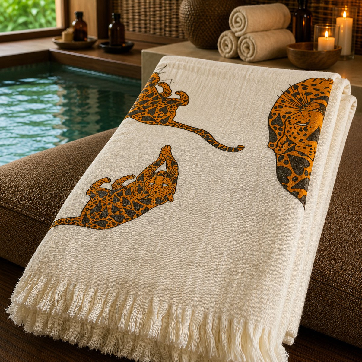 100% Natuurlijke Bamboe Mousseline Peshtemal Badhanddoek Turkse Handdoek Hammam Strandlaken
