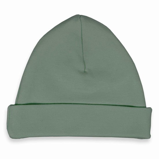 Kraampakket beige / groen – Knuffel Konijn, Baby Mutsje & Slab – neutraal kraamcadeau – baby meisje / jongen – babyshower – Luxe Gouden Geschenkverpakking – Brievenbus Kraamcadeau — afbeelding 2