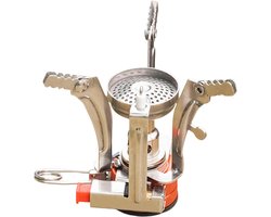 Pocket Rocket Camping Stove Portable Ultralight 3000W Folding Camping Stove Robust Travel Cooker Outdoor Stove for S
