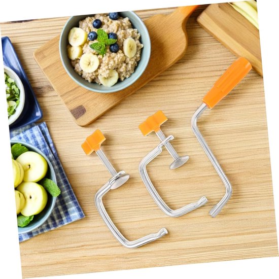 Pastamachine Onderdelen - Vervangingsset Handgreep - Zelf Pasta Maken - Universele Tafelklem - Diverse Maten - Diverse Kleuren van Pastamachine — afbeelding 3