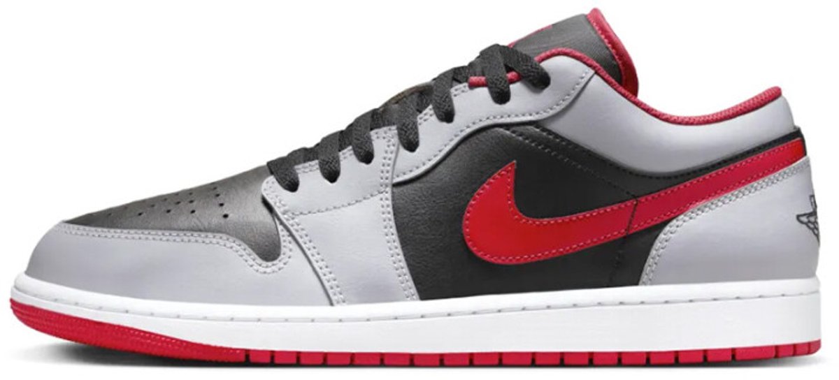 Nike Air Jordan 1 Low “”Fire Cement “” Sneakers Unisex Grijs