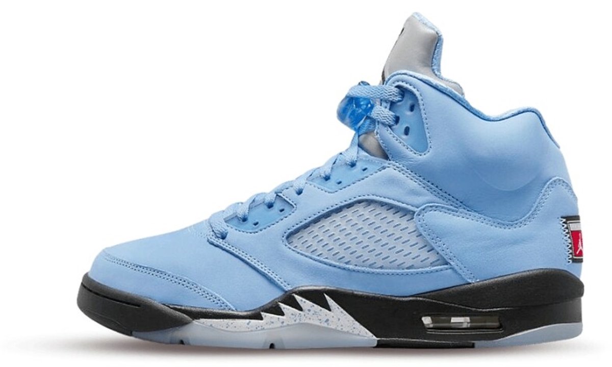 Jordan 5 Retro UNC ‘University ‘ Wit