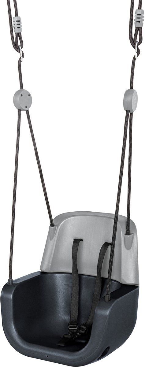 DICE Babyschommelzitje 3-in-1 antraciet