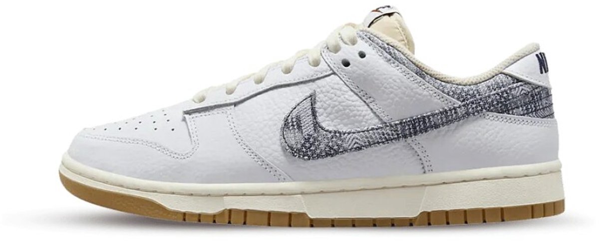Nike Dunk Low New Americana Washed Denim - Maat 45 - Wit/Blauw - Limited edition