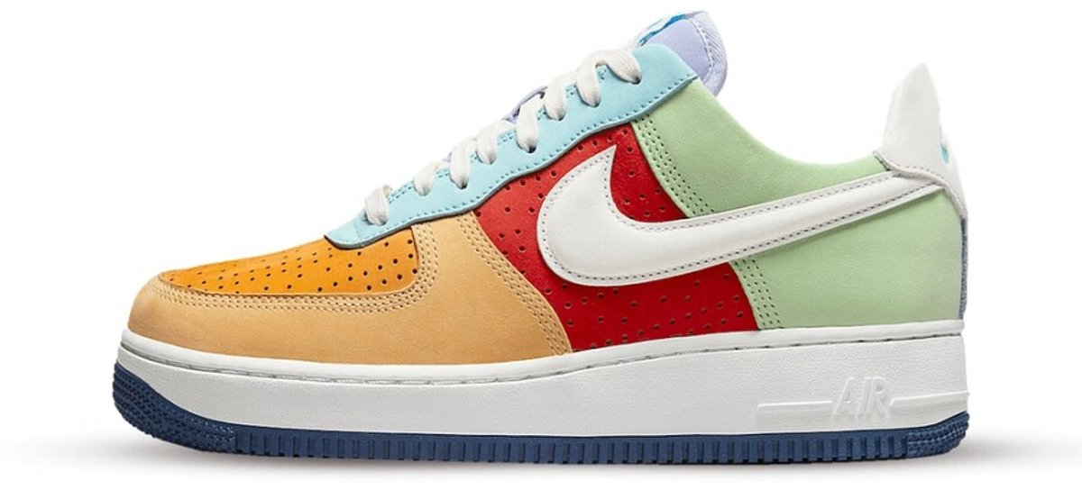 Nike Air Force 1 Low Puerto Rico Boricua Oranje