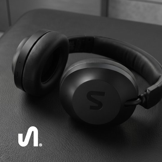 The Next Sound by Tiësto MX41H - Draadloze Over-Ear Koptelefoon met Noise Cancelling - Bluetooth - ANC - 40 uur batterij - Microfoon - Zwart