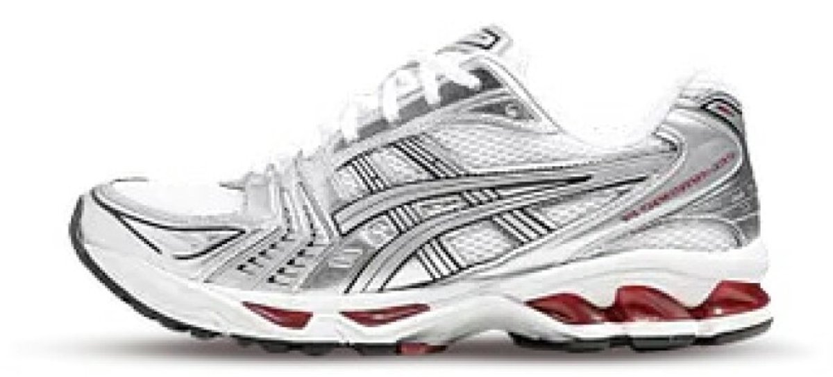 Asics GEL-KAYANO 14 'White Pure Silver' - Maat 42
