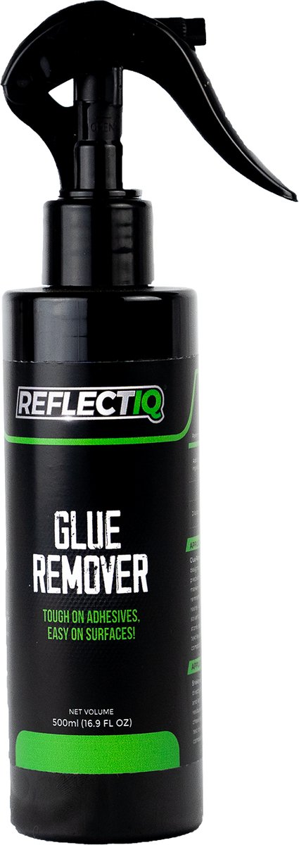 ReflectIQ Glue Remover – 200 ml – Lijmverwijderaar en Teerverwijderaar – Verwijdert Stickerresten, Hars, Bitumen en Teer