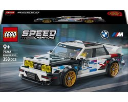 Product afbeelding van LEGO Speed Champions BMW M3 (E30) Auto Bouwpakket voor Kinderen en Kinderkamer Decoratie 77263