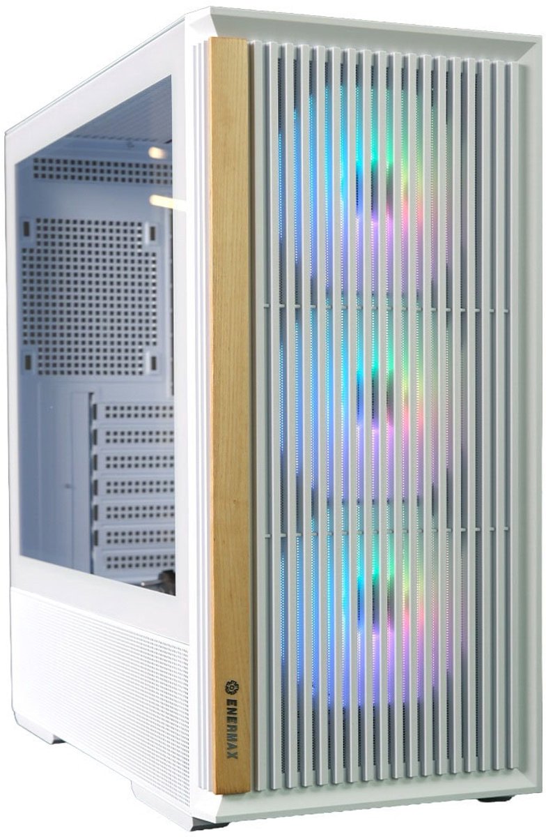 Enermax K3A AIR White 3x120mm ARGB Fan Mesh Gehard Glas USB 3.2 EB850-C 850W 80+ Bronze Mid Tower ATX Gaming Behuizing (EC-K3A-AIR-W-EB850-C)