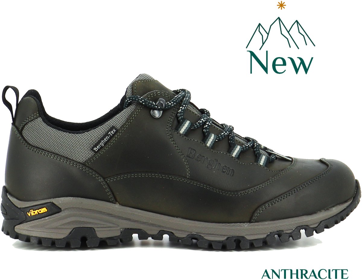 Berghen Morillon 2 Leer Laag FW Boots Trekking Adult Grijs