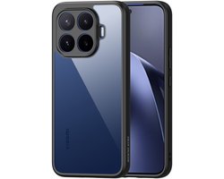 Dux Ducis Hoesje - Geschikt voor Xiaomi 17T Pro Hoesje - Dux Ducis Aimo Series - Transparant TPU Back Cover - Zwart