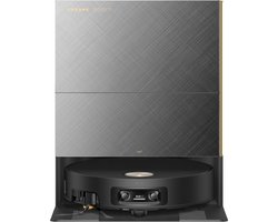 Dreame X60 Pro Ultra Complete Robotstofzuiger Grijs | Dweilfunctie | Automatisch legen & bijvullen | Zelfreinigend | Uitschuifbare borstel/dweil | Hoeken- en randreiniging | Huisdierenhaar | AI navigatie | Handsfree | Allergie | Warmwater dweil