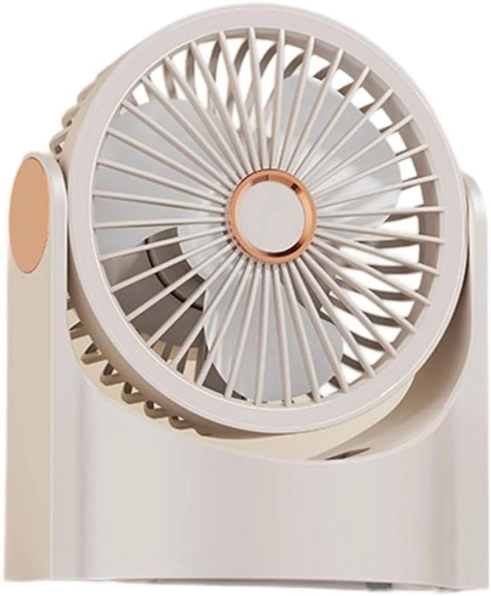 Verstelbare koelventilator - Met verlichting - Draagbaar - Luchtcirculatie - voor binnen en buiten