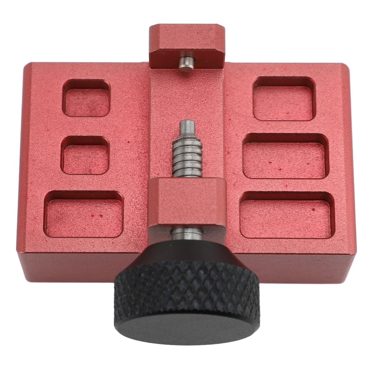 JHUBERS - Horlogegesp - Horlogereparatiegereedschap - Perfect voor hobbyisten - Rood - Buiggereedschap - Aluminium - Geschikt voor horlogemakers -...