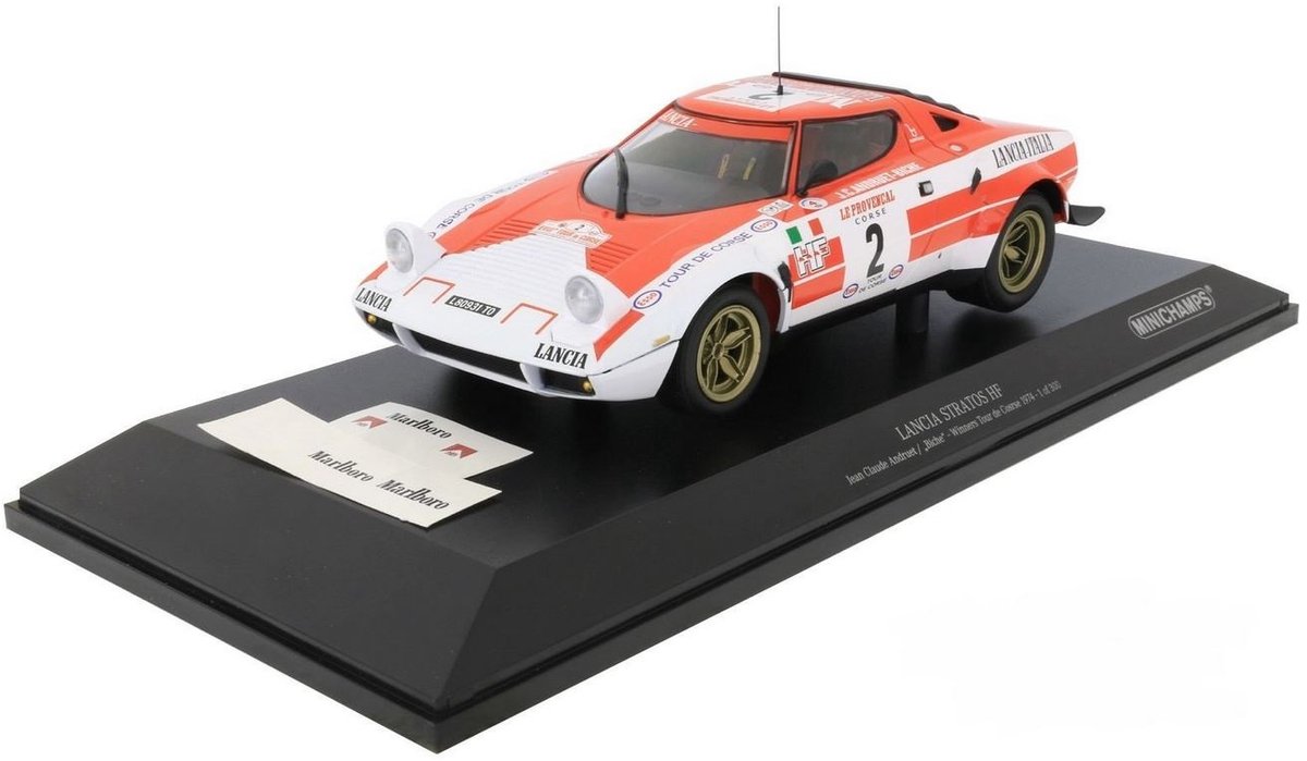 Lancia Stratos HF #2 Winners Tour de Corse 1974 - 1:18 - Minichamps