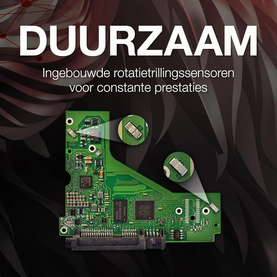 Interne Harde Schijf - NAS Opslag - Bestanden Opslaan - Geoptimaliseerd voor NAS - 8 TB - Grijs van Interne Harde Schijf — afbeelding 4